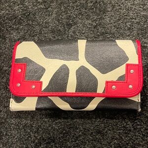 Stylish Black and Cream Women's Wallet